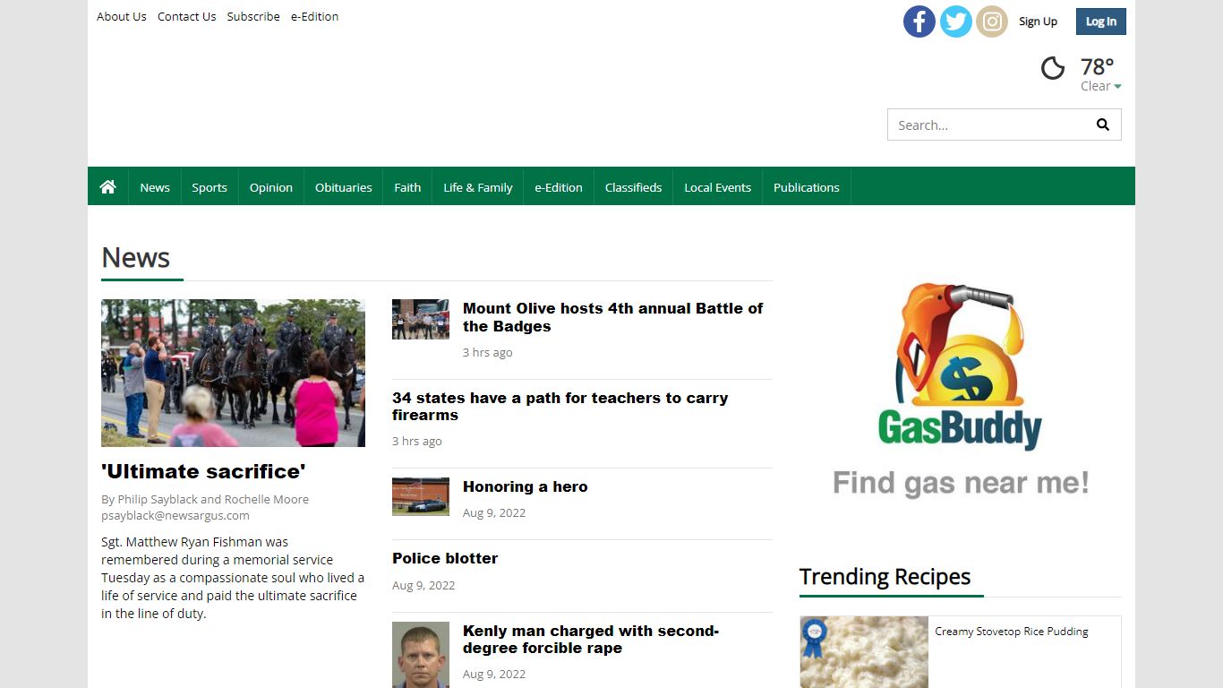 The Goldsboro News-Argus - Local daily news for Goldsboro ...